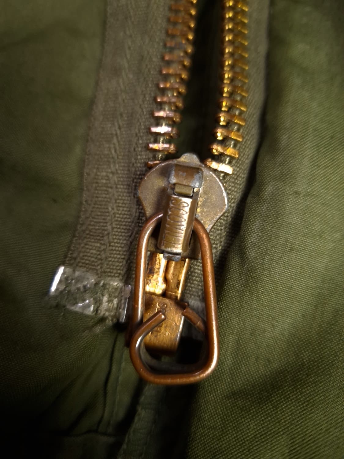 오리지날 미군 M-65 개파카 후드 양털 라지사이즈 풀셋트 상품이미지5