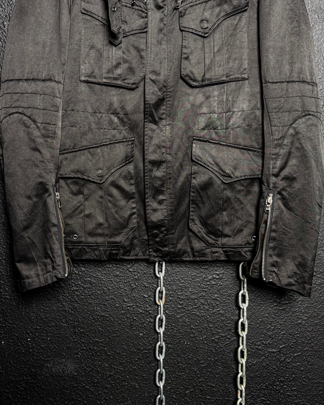 MORGAN HOMME – Military Zip Jacke 상품이미지8
