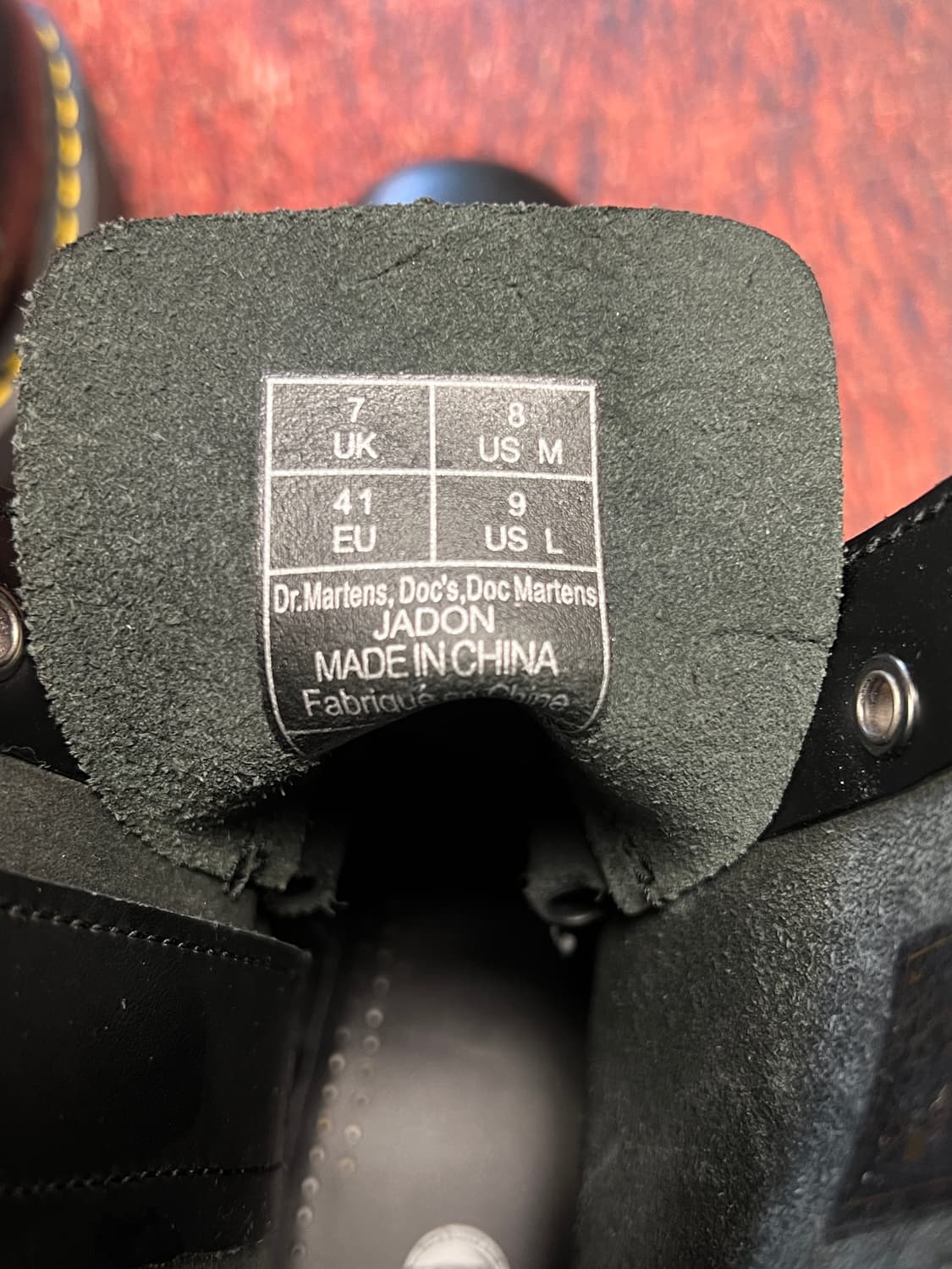 [41] 닥터마틴 제이든 플랫폼 워커 스무스 블랙 상품이미지6