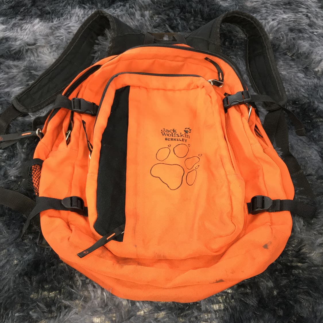 투티/0381 JACK WOLFSKIN BERKELEY 백팩 가방 오렌지 상품이미지2