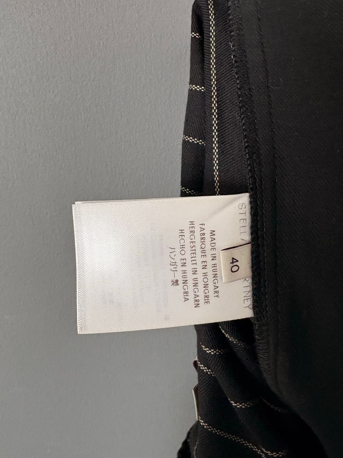 스텔라매카트니 스트라이프 팬츠 상품이미지5