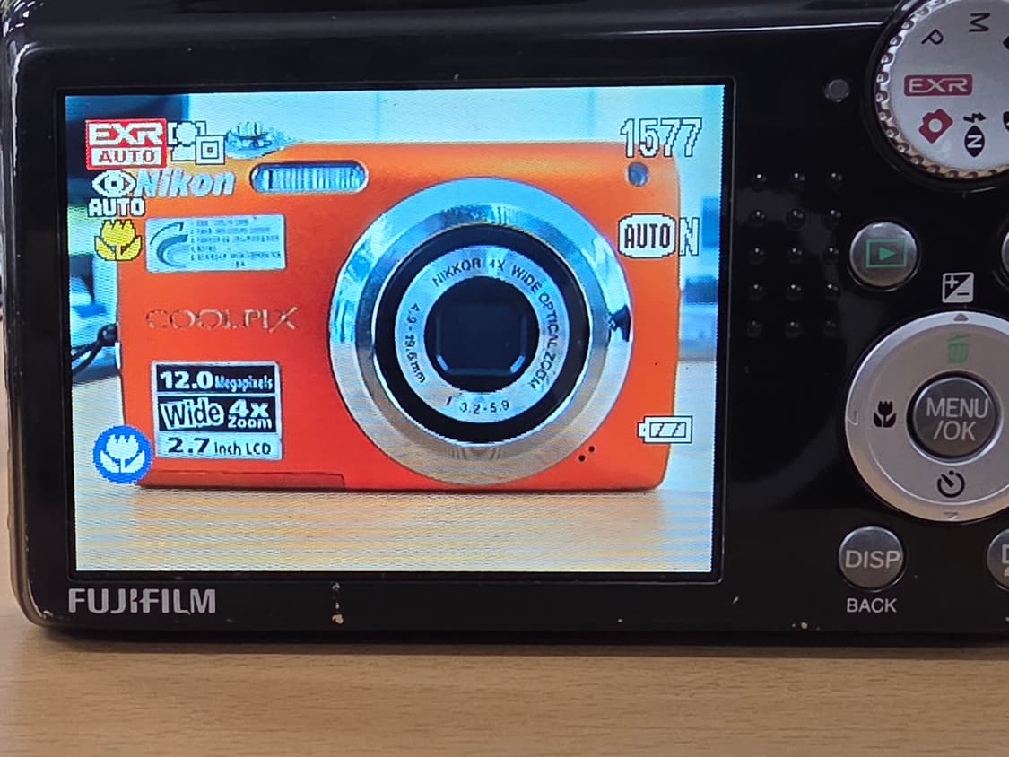 후지 파인픽스 F72 EXR 빈티지 디지털카메라 상품이미지7
