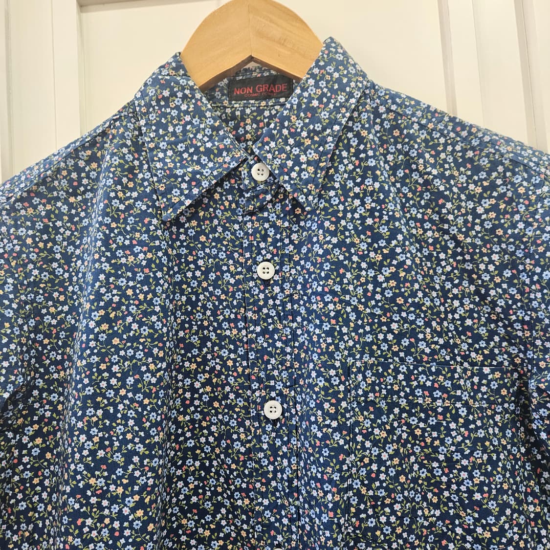 잔꽃 플라워 코튼 셔츠 상품이미지3