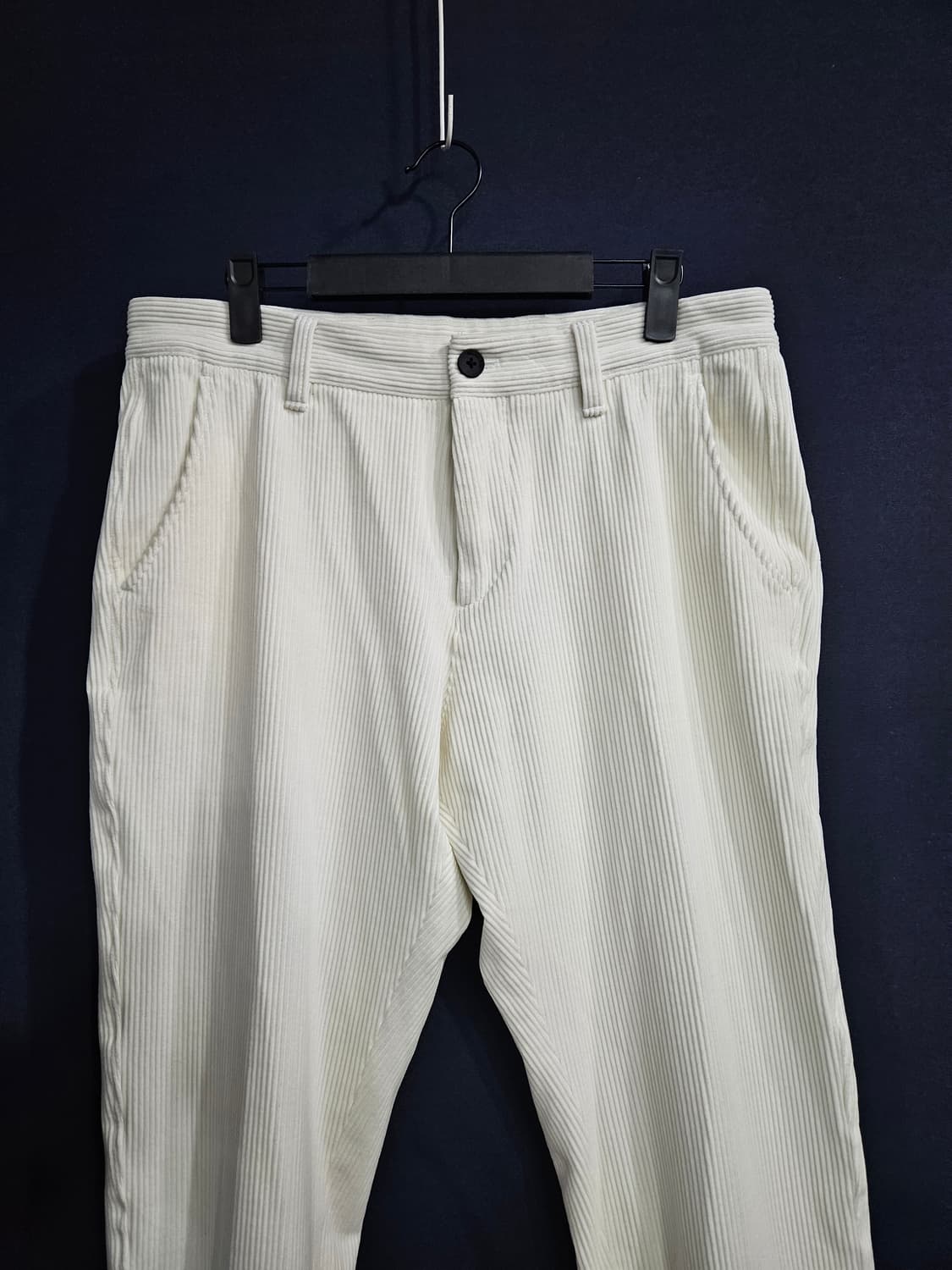 마시모두띠 화이트 남성 허리 32 코듀로이 팬츠  상품이미지7