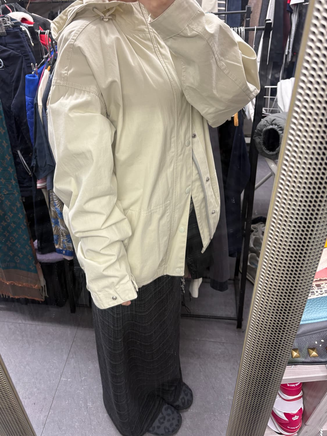 파르티멘토 우먼 아이보리 야상 상품이미지6