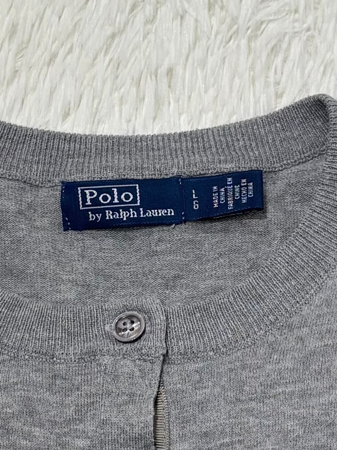 폴로랄프로렌 네이비포니 그레이 가디건 상품이미지6