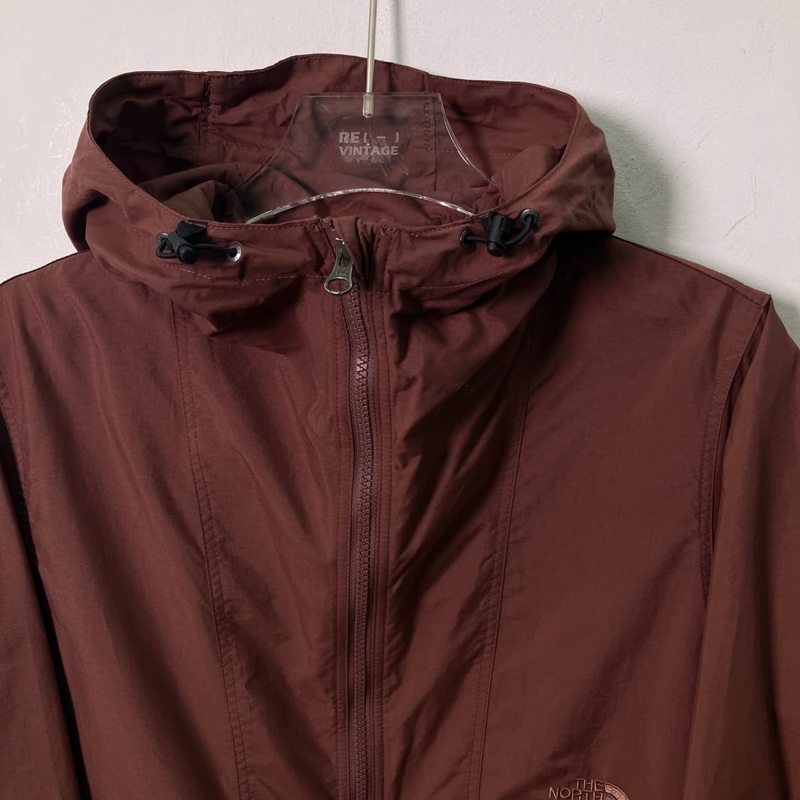 노스페이스 미드 로고 컴팩트 바람막이 자켓 L 상품이미지4