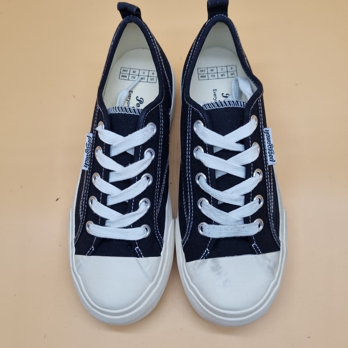 포즈간츠 무스비 블랙 스니커즈 240 상품이미지2