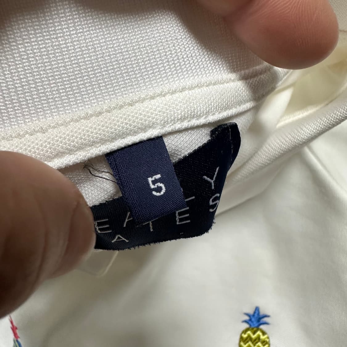 ✨ (만원 빈티지) 파리게이츠 하와이안 카라 반팔티  상품이미지4