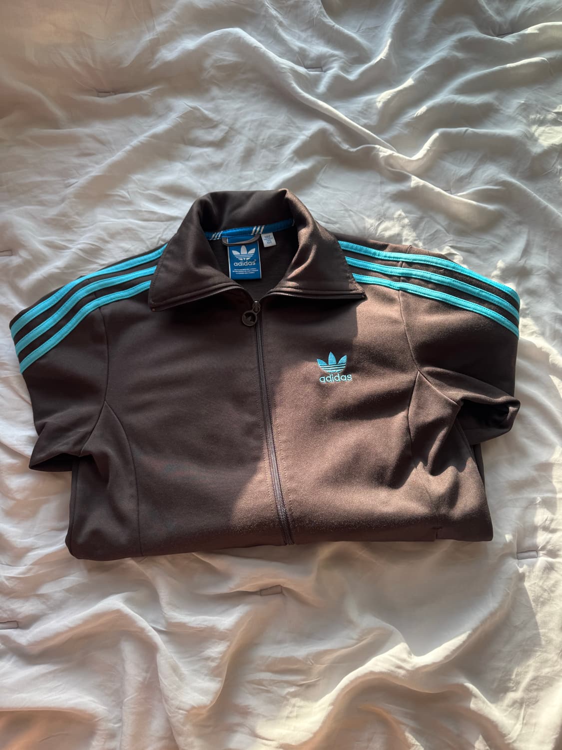 아디다스 유럽 트랙탑 브라운 져지  상품이미지1