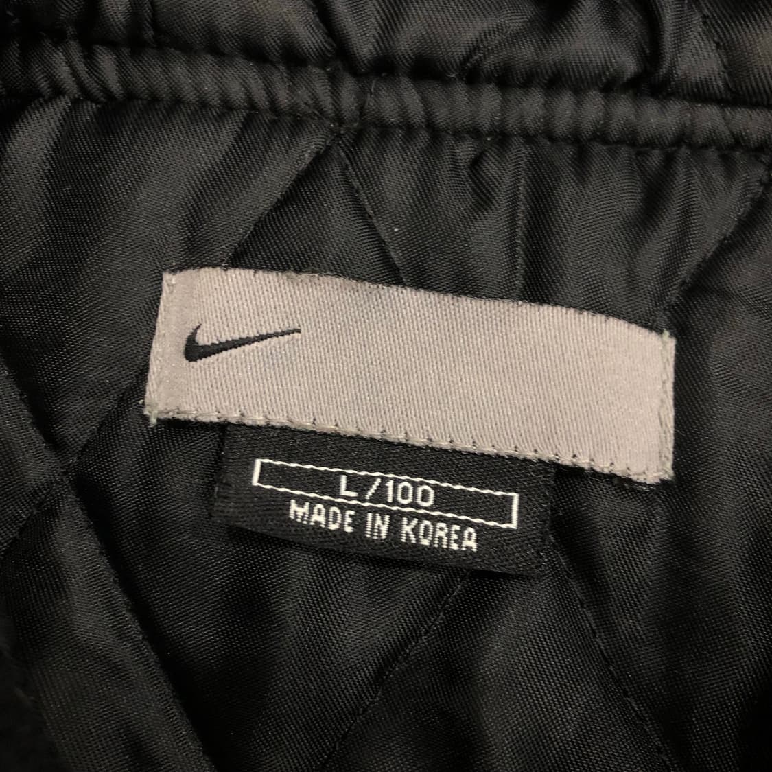나이키 00s 빅로고 플리스 후드 퀄팅 자켓 상품이미지5