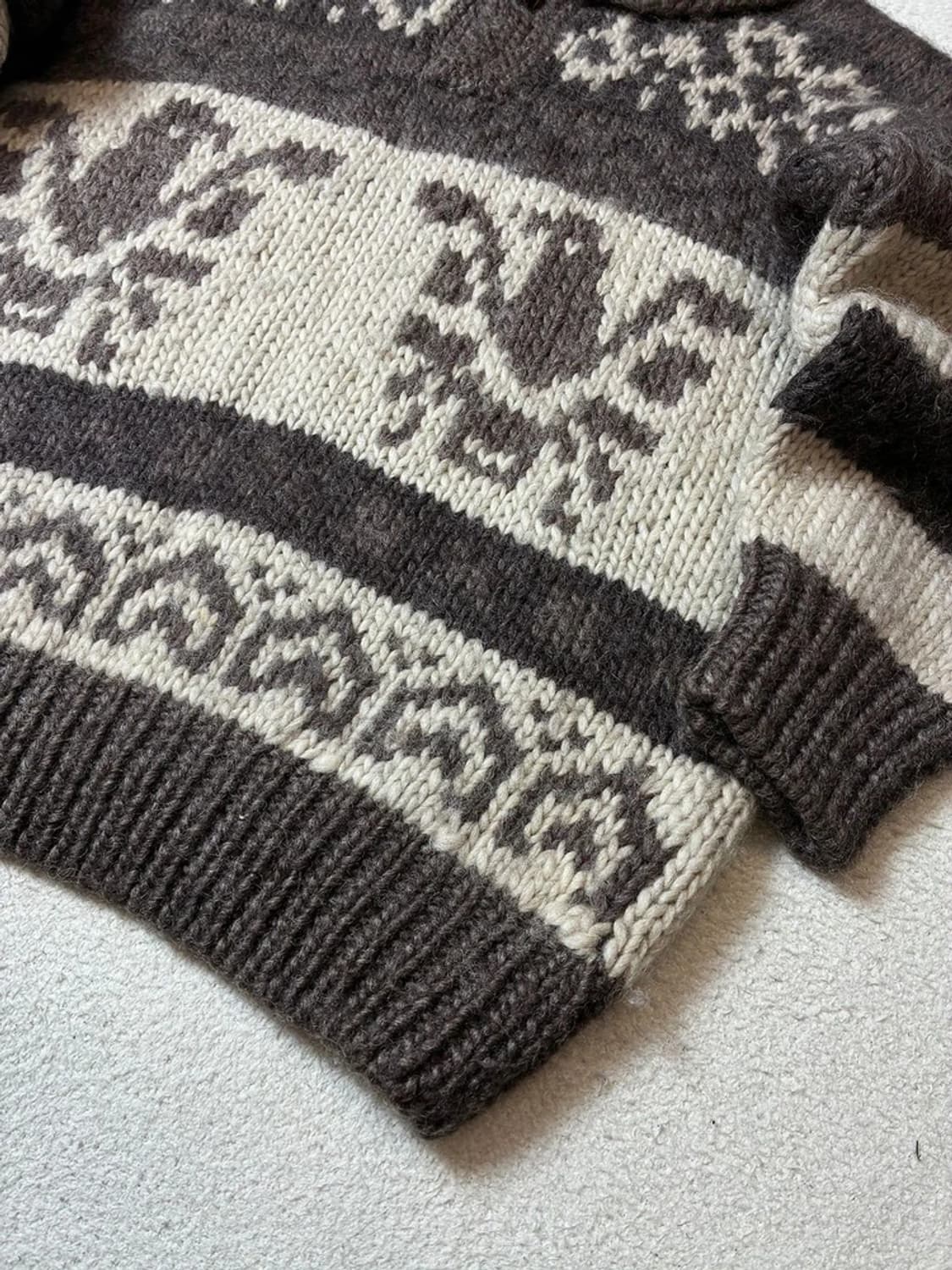 맥호프 Machope 울 노르딕 코위찬 니트 PN7962 상품이미지4