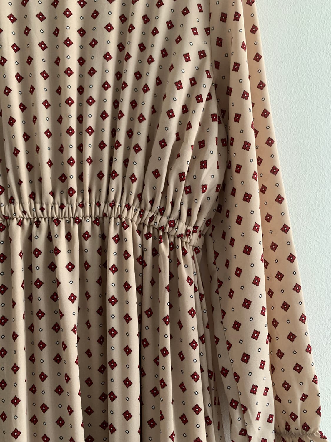 Lace Collar Highneck Vintage Dress 상품이미지5