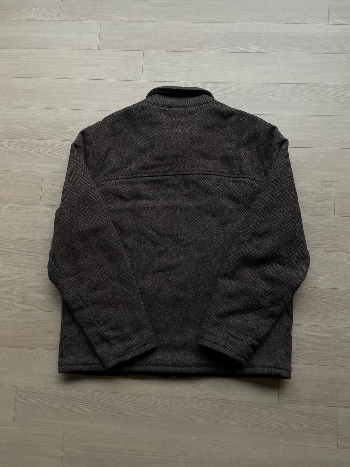 올드갭 울 헤링본 블루종 자켓 상품이미지2