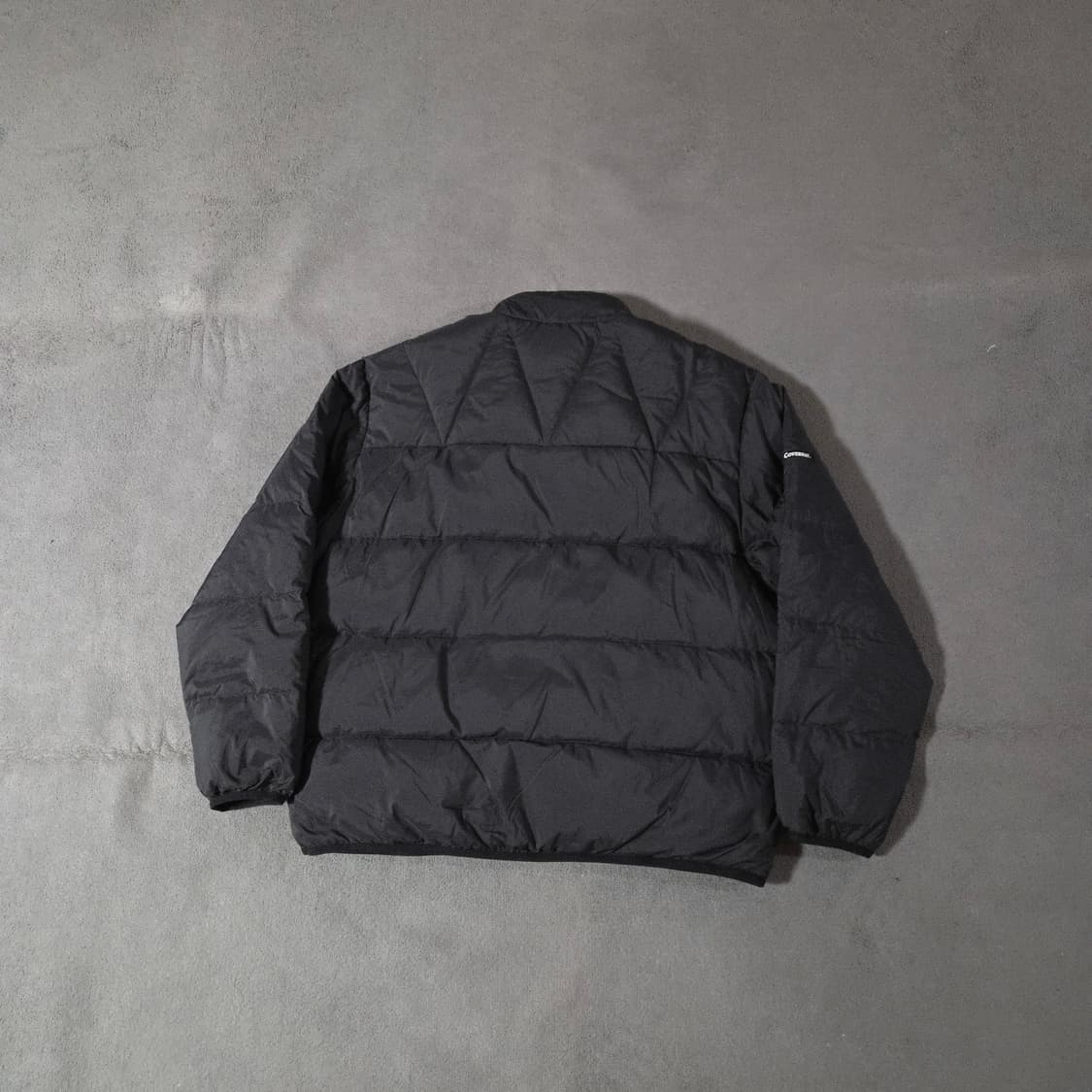 커버낫 RDS 커버라이트 스탠 카라 다운 경량패딩 XL 블랙 상품이미지3