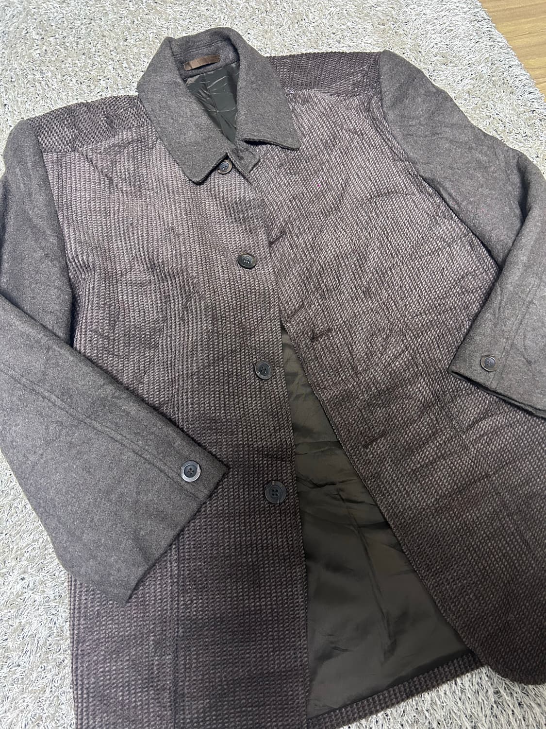 일본판 DOLCIS 코듀로이 울 코트 사이즈 105~110 상품이미지2