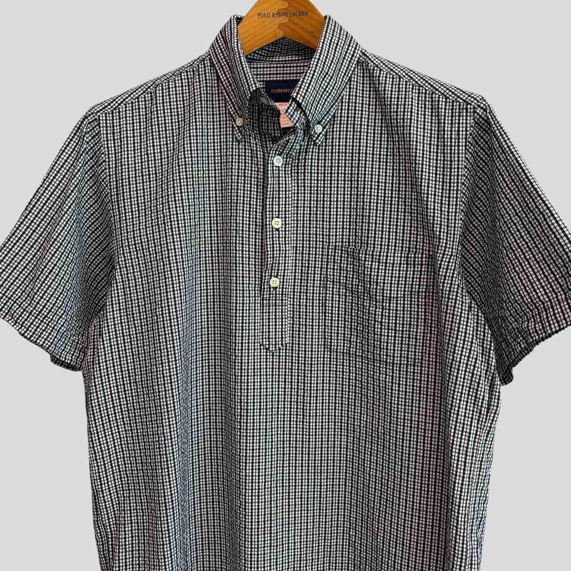 (M)BUMMERS 풀오버 시어서커 반팔셔츠 상품이미지2