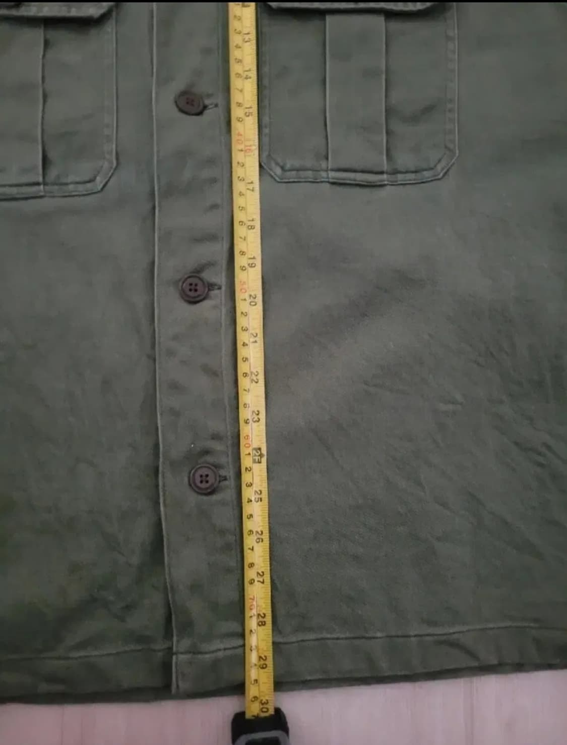 폴로 남자 XL 셔츠자켓 카키 아메카지 상품이미지7