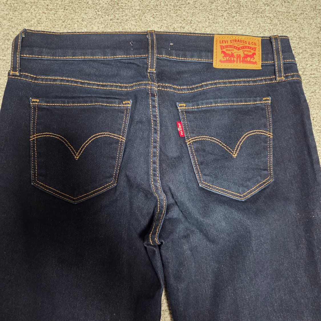 Levi's 리바이스 711 로우라이즈 데님팬츠 27-28 상품이미지2