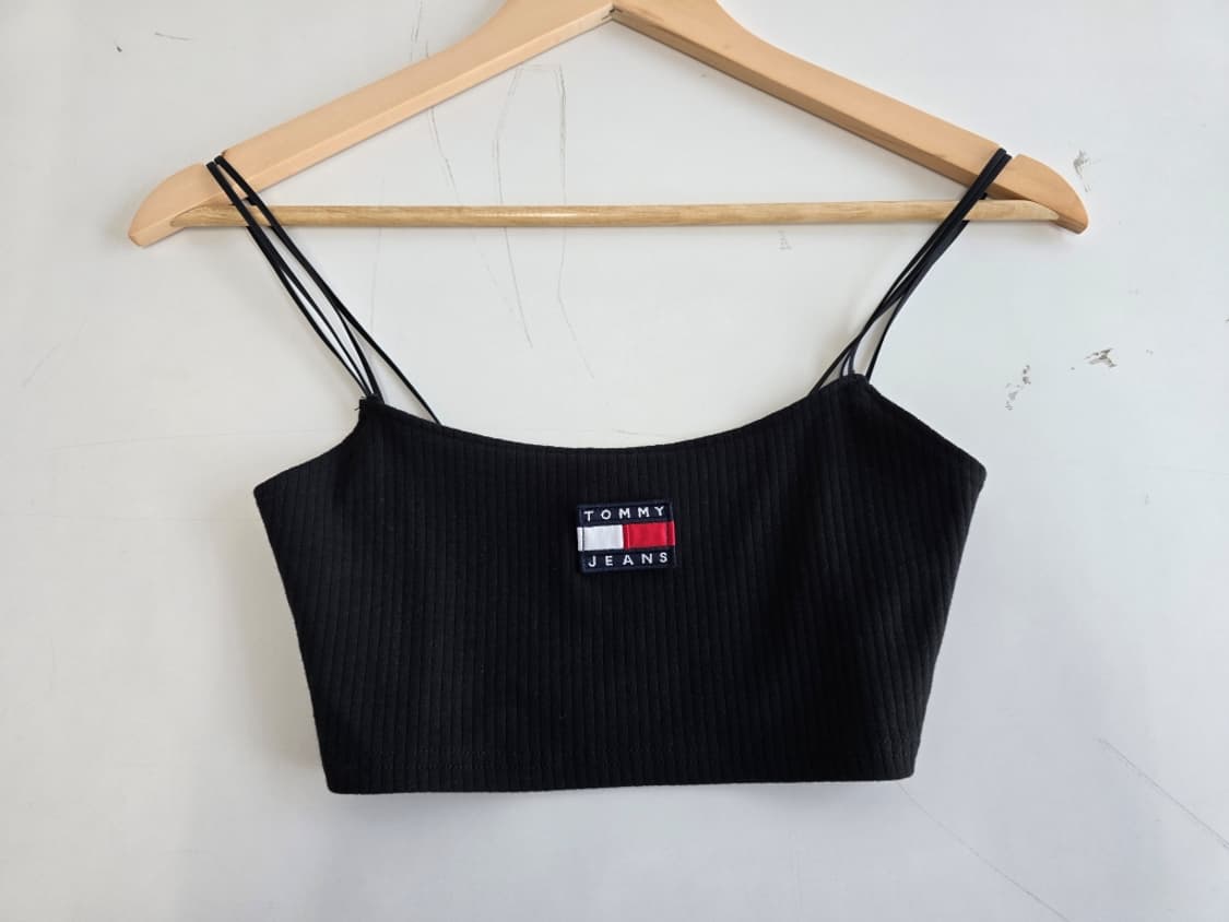 타미진스 블랙 크롭 나시 XS 상품이미지1