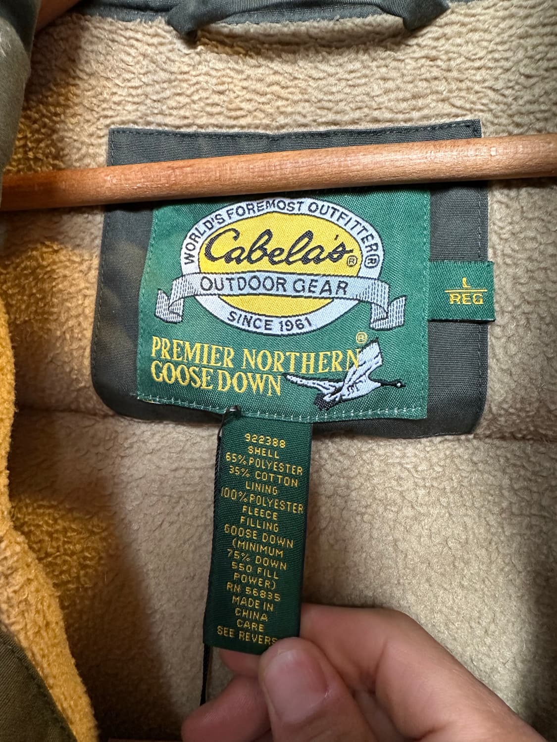 카벨라스 프리미어 노던 구스 다운 550 베스트 상품이미지10