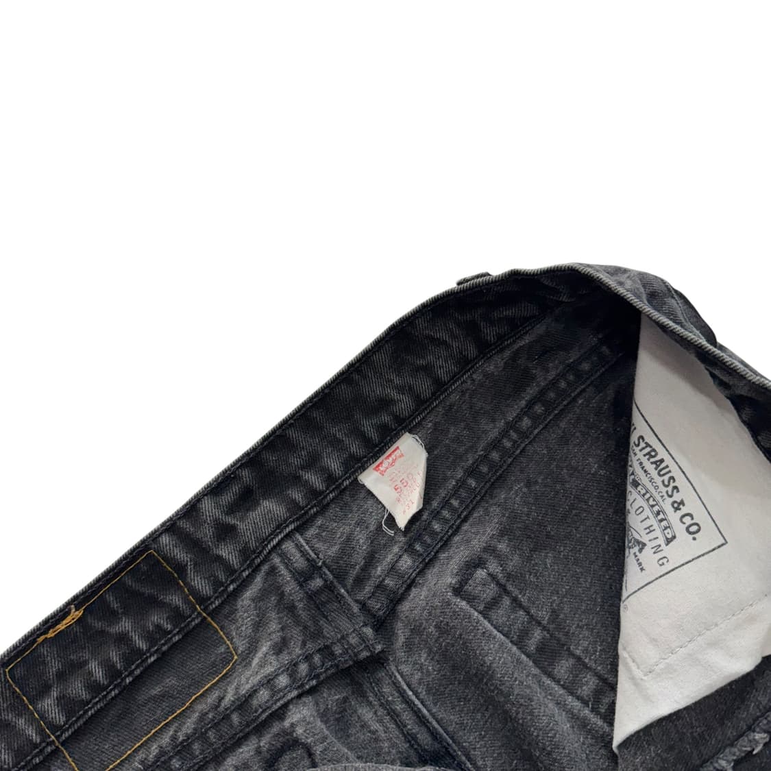 [29] 90's 리바이스 550 블랙진 USA Made [lv1054] 상품이미지4