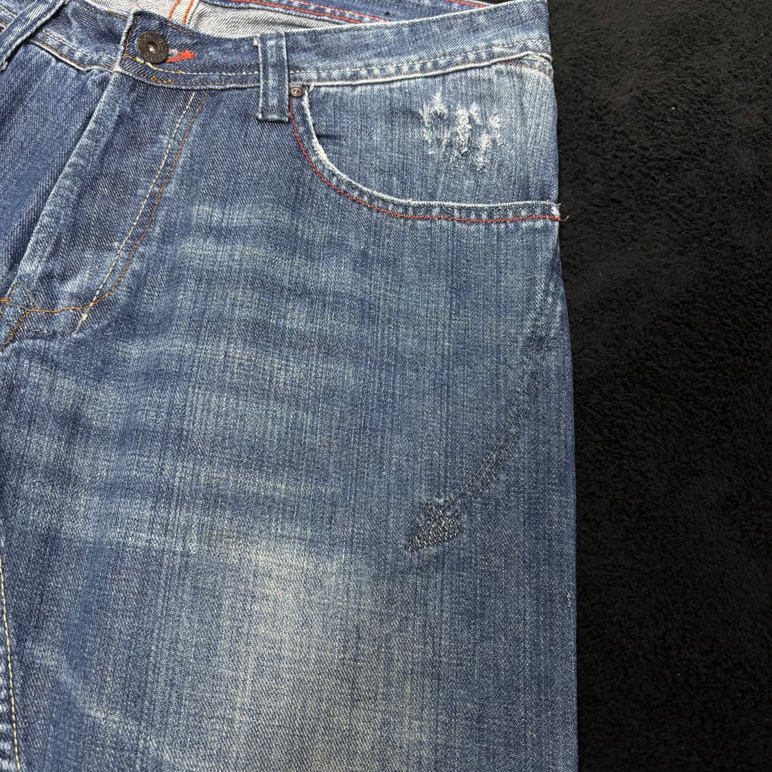 30 디젤 DISEL 세미와이드 데님팬츠 상품이미지3