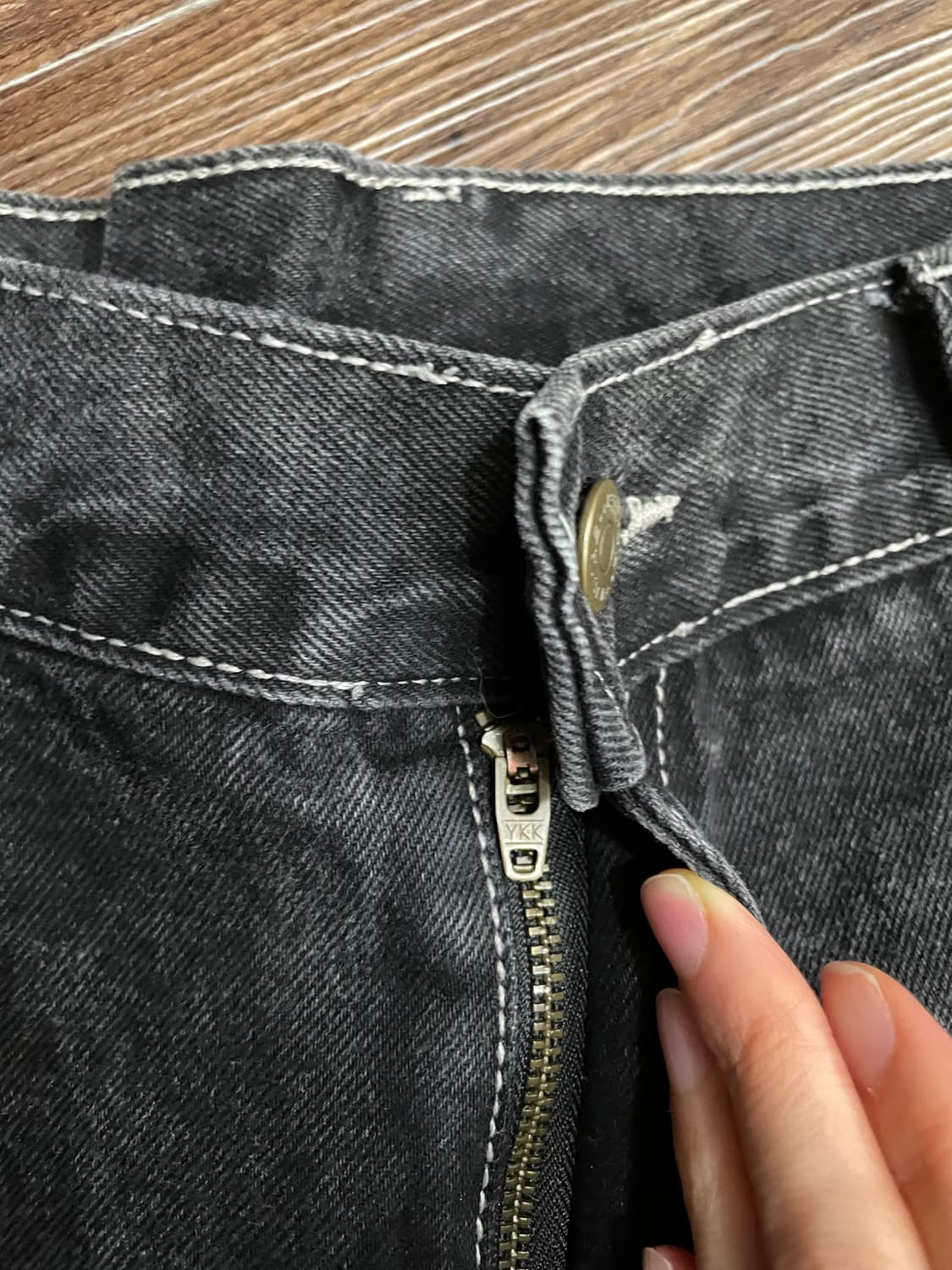 WKNDRS DRAGGY WORK PANTS BLACK 상품이미지6