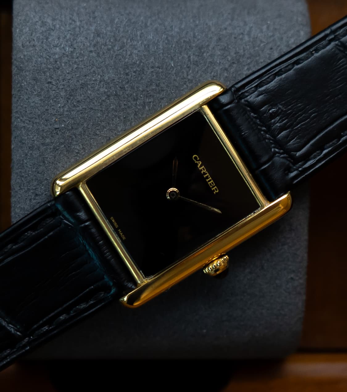 까르띠에 머스트 탱크 lm 쿼츠 빈티지 시계 상품이미지1