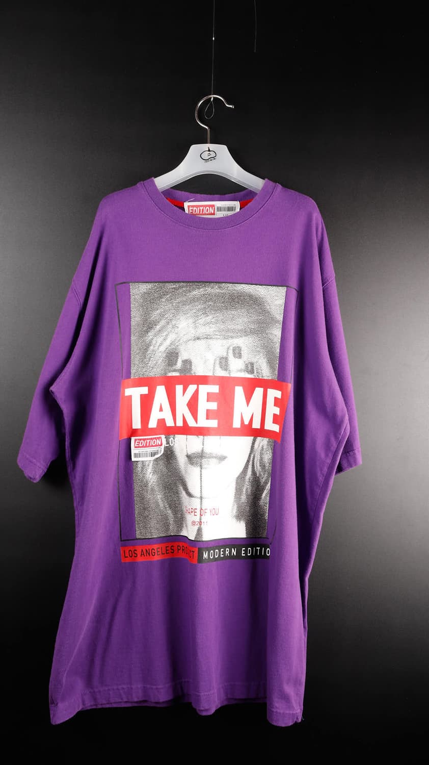 랩 핏 투 오버사이즈 티셔츠 상품이미지1