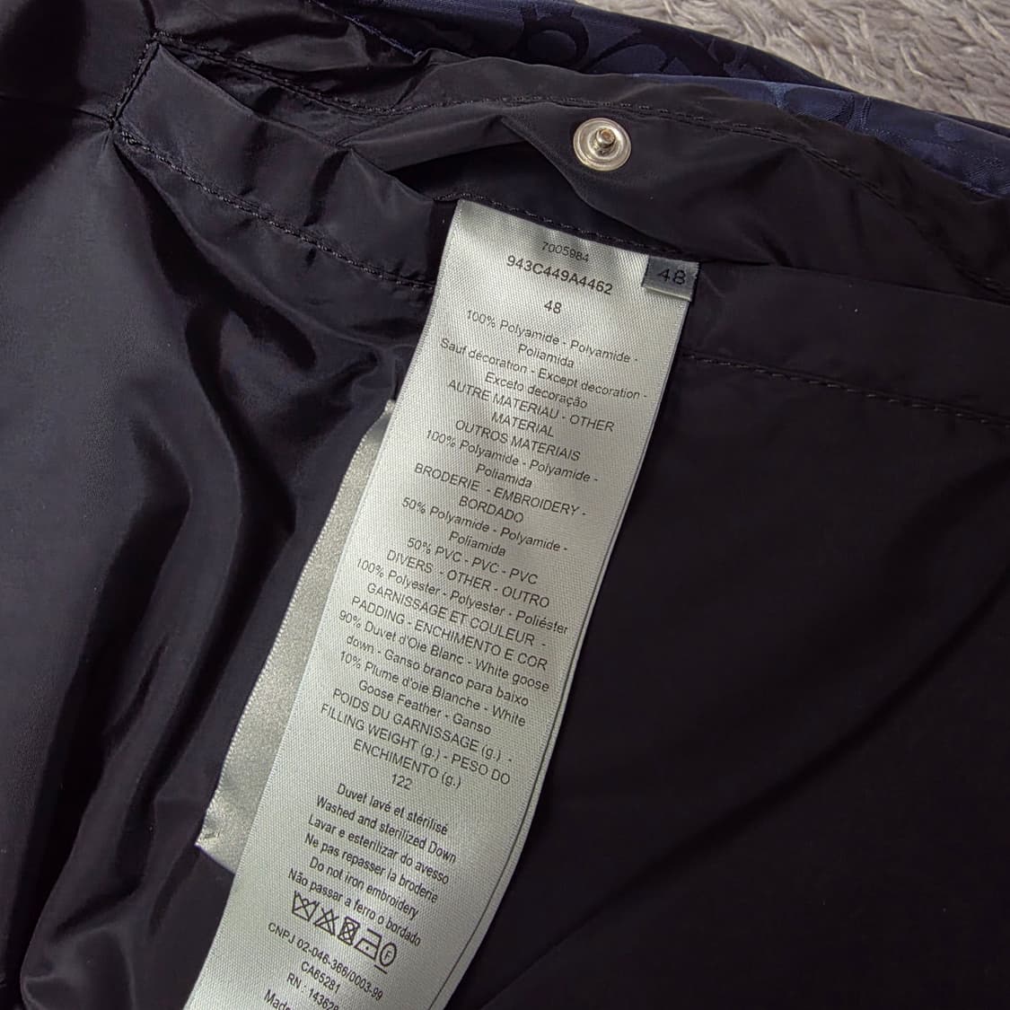 {클로젯}[48][23F/w]디올 오블리크 숏 다운 패딩 자켓 상품이미지5