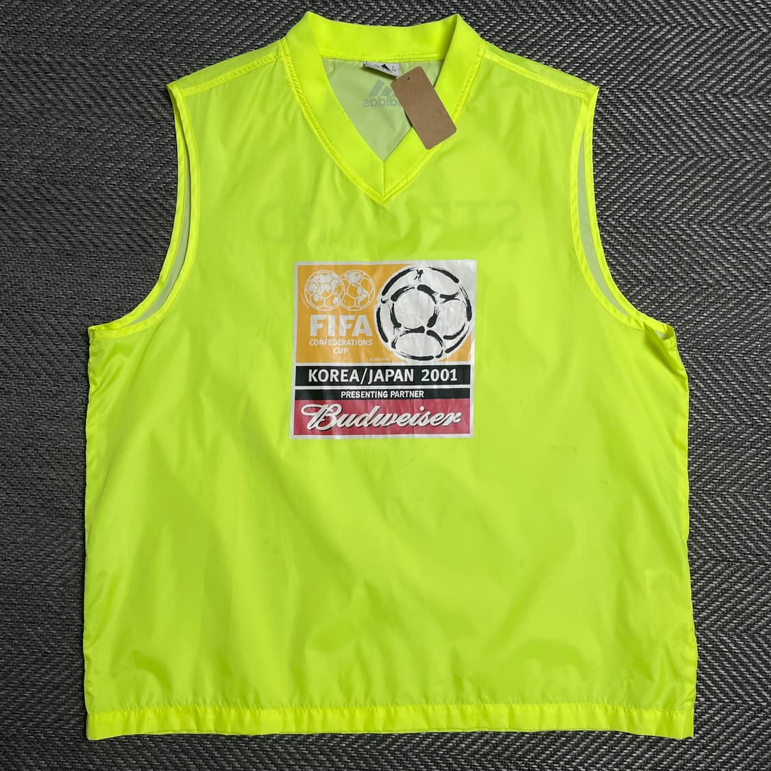 아디다스 2001 FIFA 한일 컨페더레이션 스컵 형광 베스트o 5184 상품이미지1