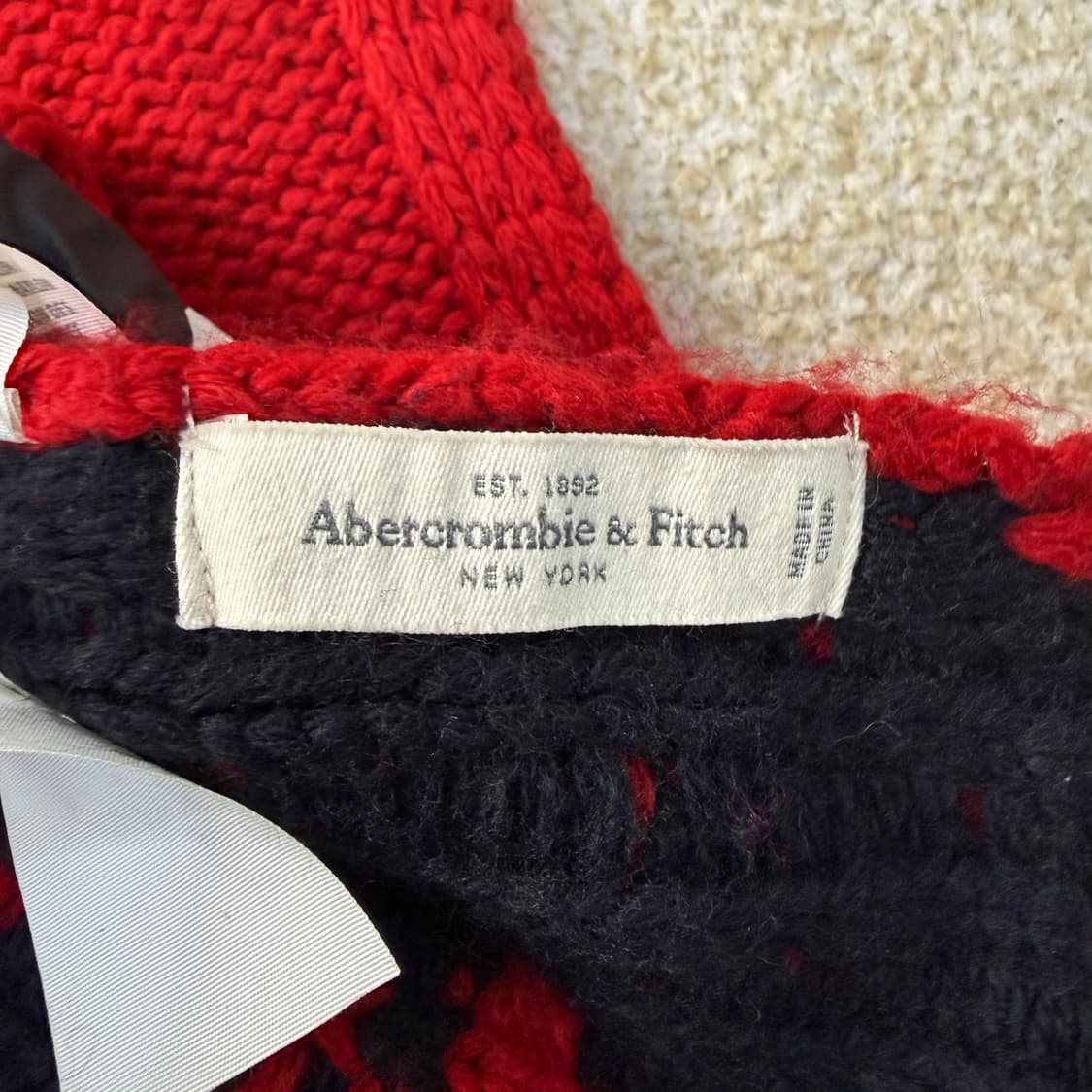 F 아베크롬비 니트 머플러 0204T2 상품이미지2