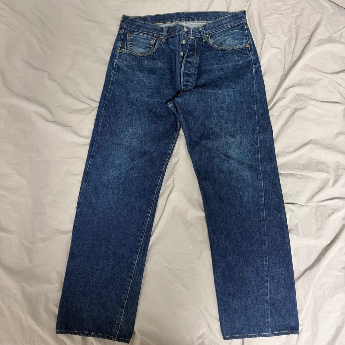LVC Levis 1955 55501 콘밀 USA 리지드 데님 36x34 상품이미지2