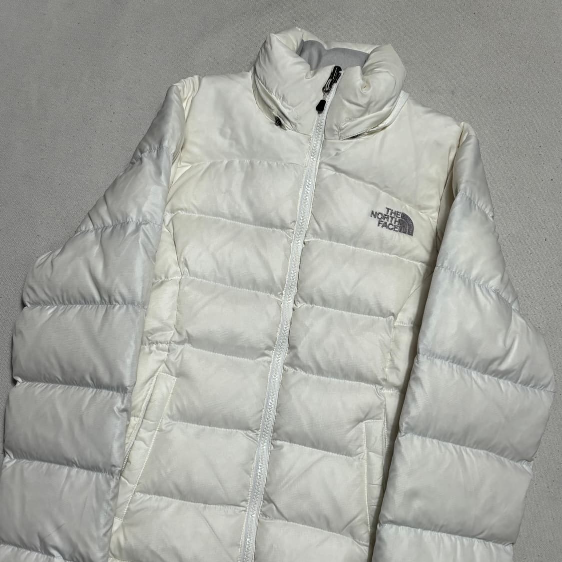 80 노스페이스 700 필 다운 화이트 푸퍼 패딩 상품이미지1