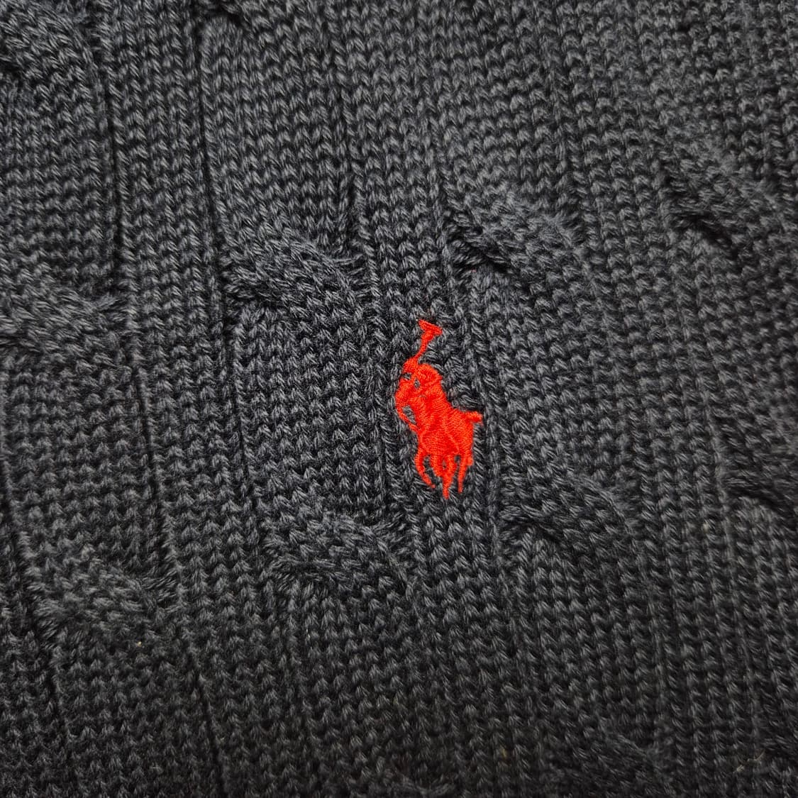 [L(14-16)] 폴로 랄프로렌 케이블 니트조끼 상품이미지5