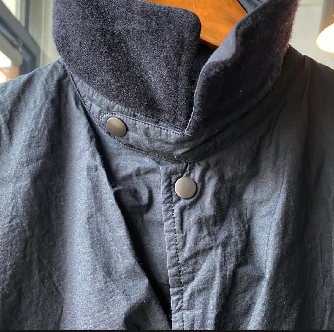 [3] 코모리 23aw 코튼나일론 코치 자켓 상품이미지2