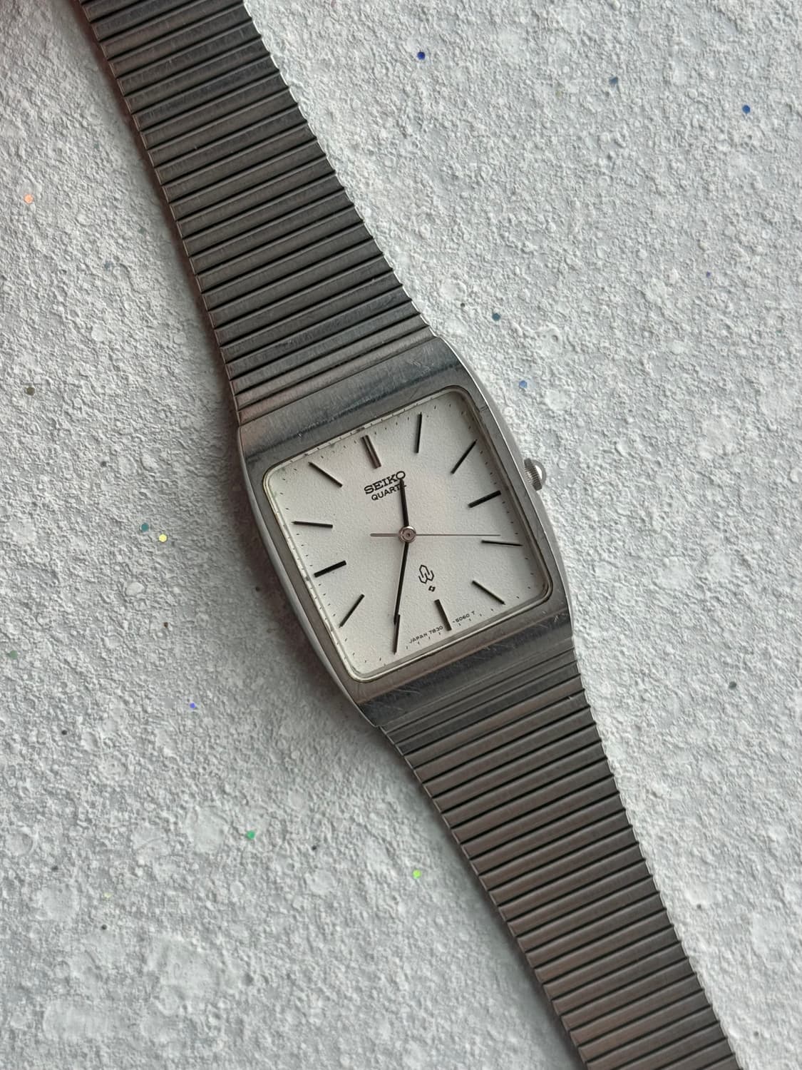 70s 빈티지 세이코 스퀘어 쿼츠 상품이미지1