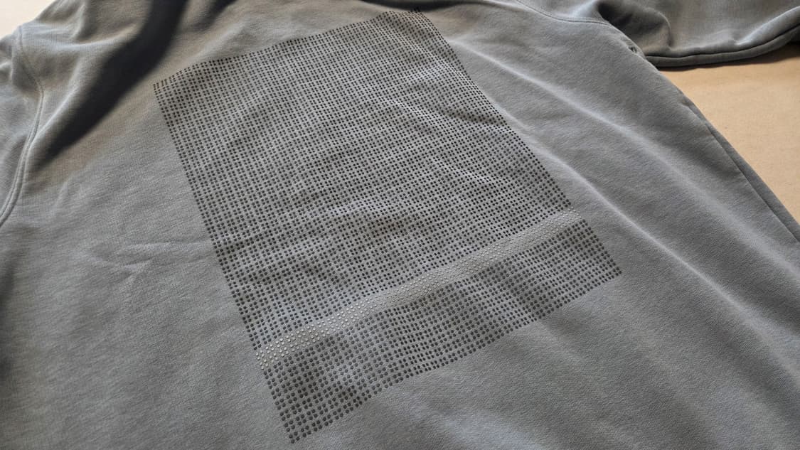 띠어리 컬러필드 그래픽 큐어  후드 티셔츠  상품이미지5