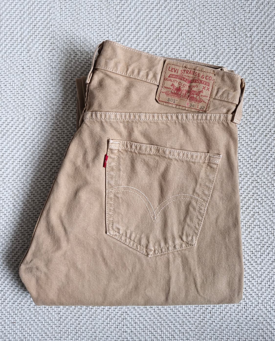 빈티지 리바이스 501 W34 상품이미지1