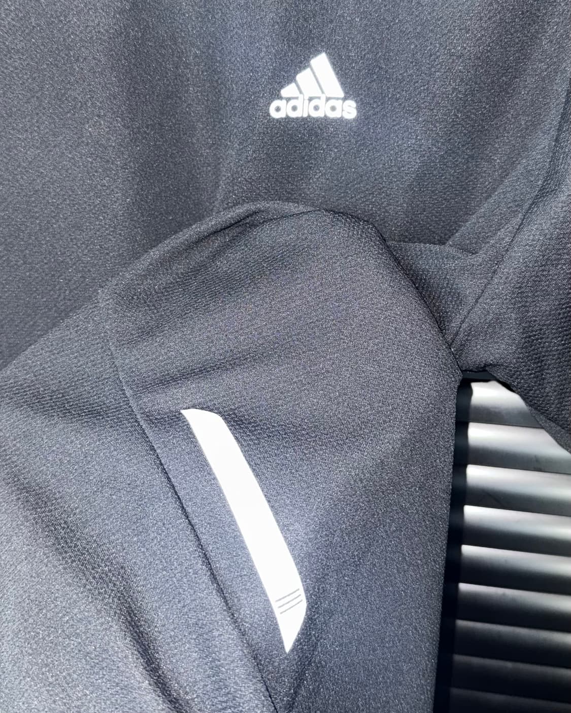 아디다스 클라이마라이트 삼선 기능성 반팔 티셔츠 런닝 헬스 110 2XL 상품이미지4