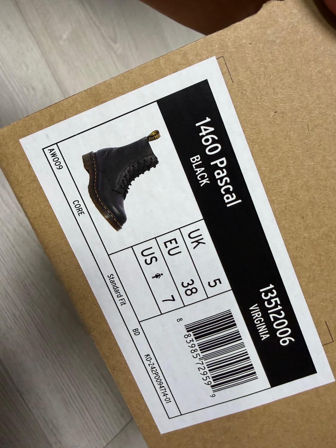 닥터마틴 1460 파스칼 uk5 상품이미지2