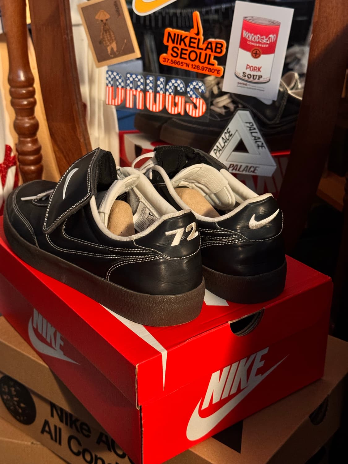 295 나이키 킬샷2 레더 바로크 브라운 상품이미지2