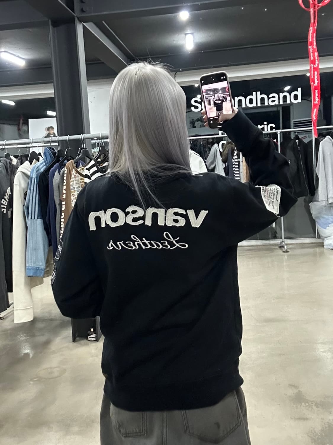 벤슨 블랙 트랙 자켓 상품이미지2