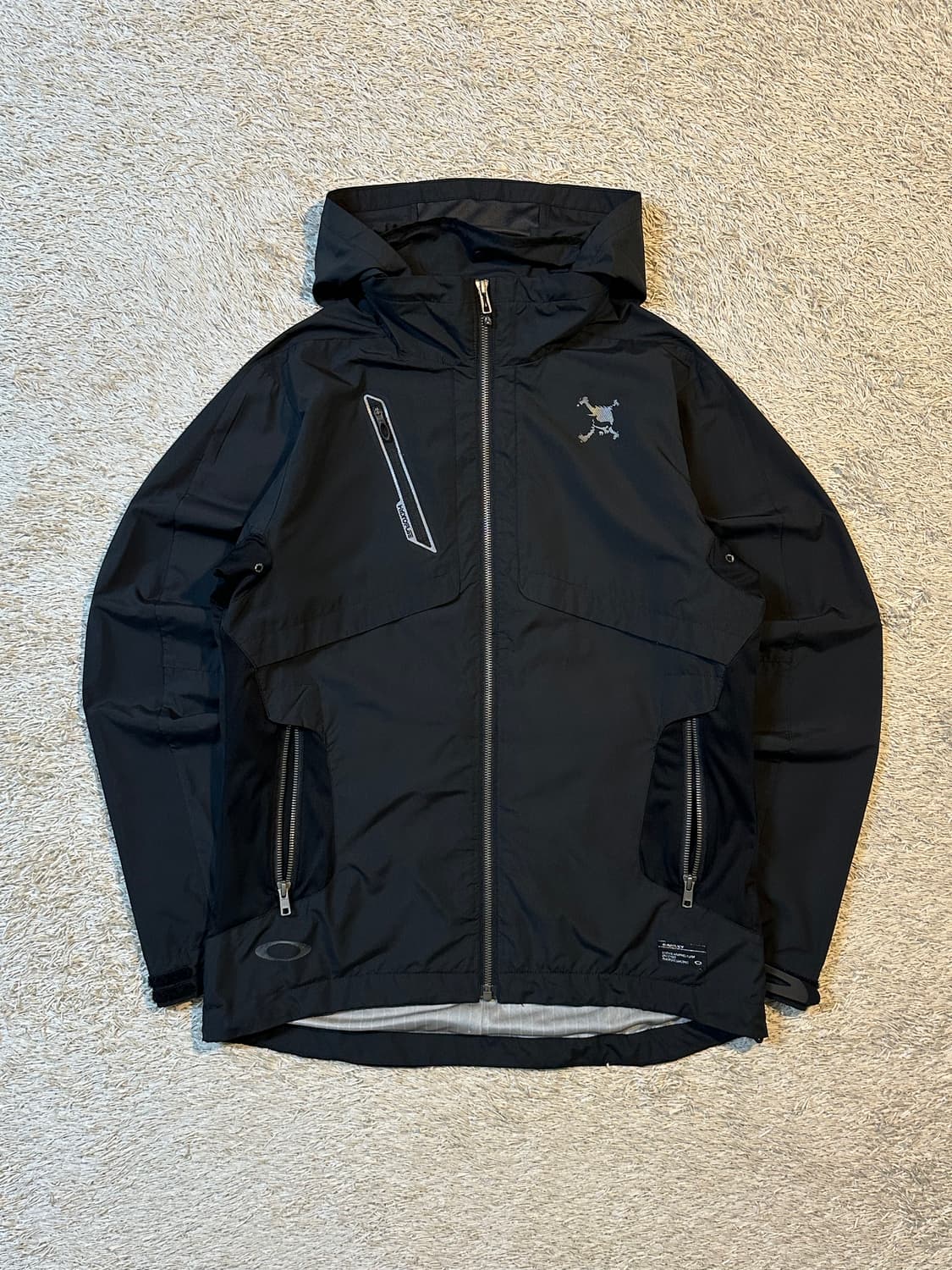 희귀) 오클리 OAKLEY 아카이브 테크니컬 바람막이 자켓 블랙 상품이미지1