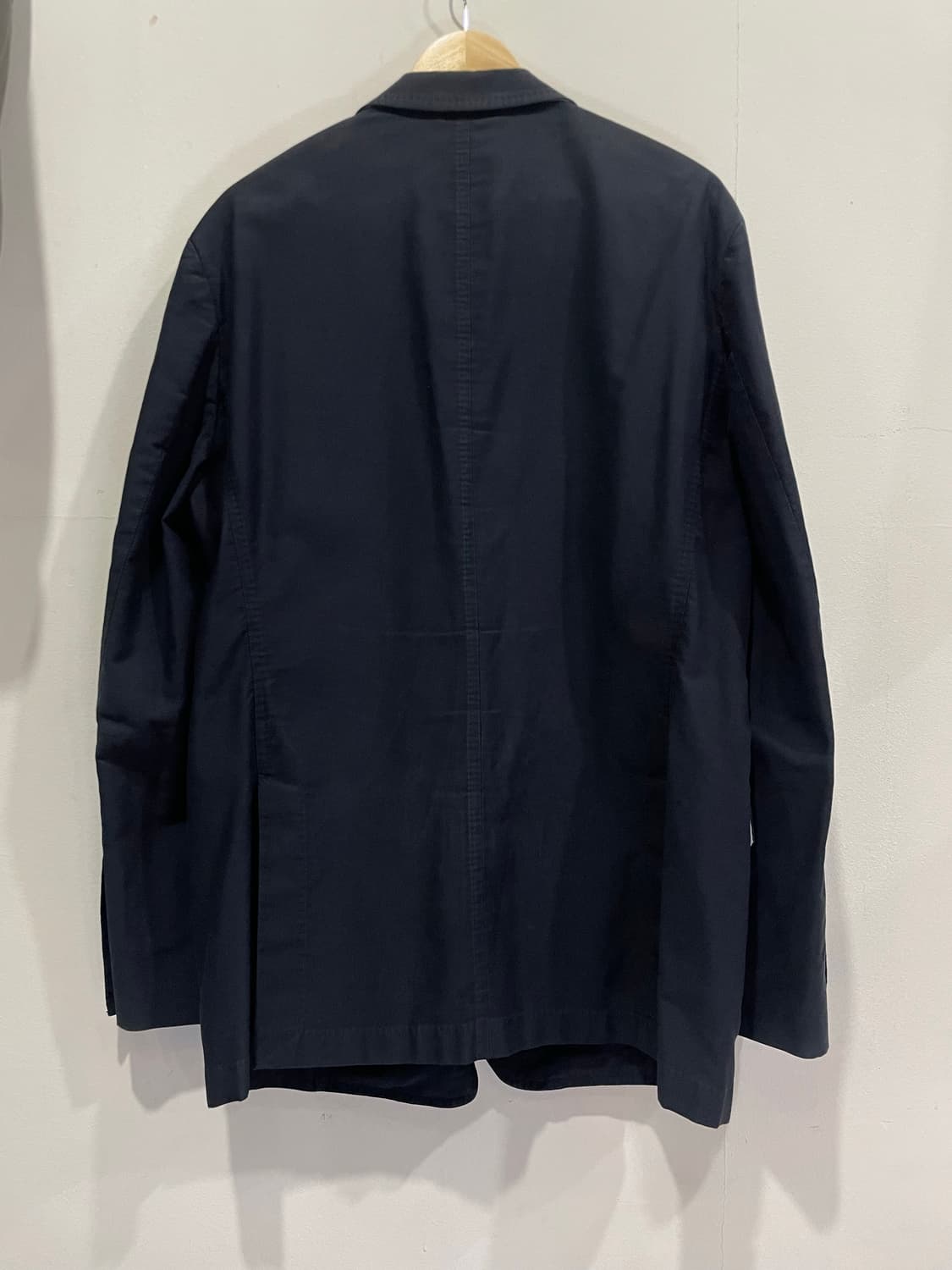 휴고 보스 남성 네이비 코두로이 면 자켓 52 사이즈 상품이미지2