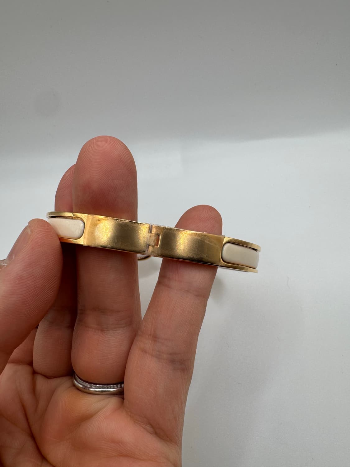 에르메스 미니 클릭 샹달 브레이슬릿 로즈 골드 팔찌  상품이미지7