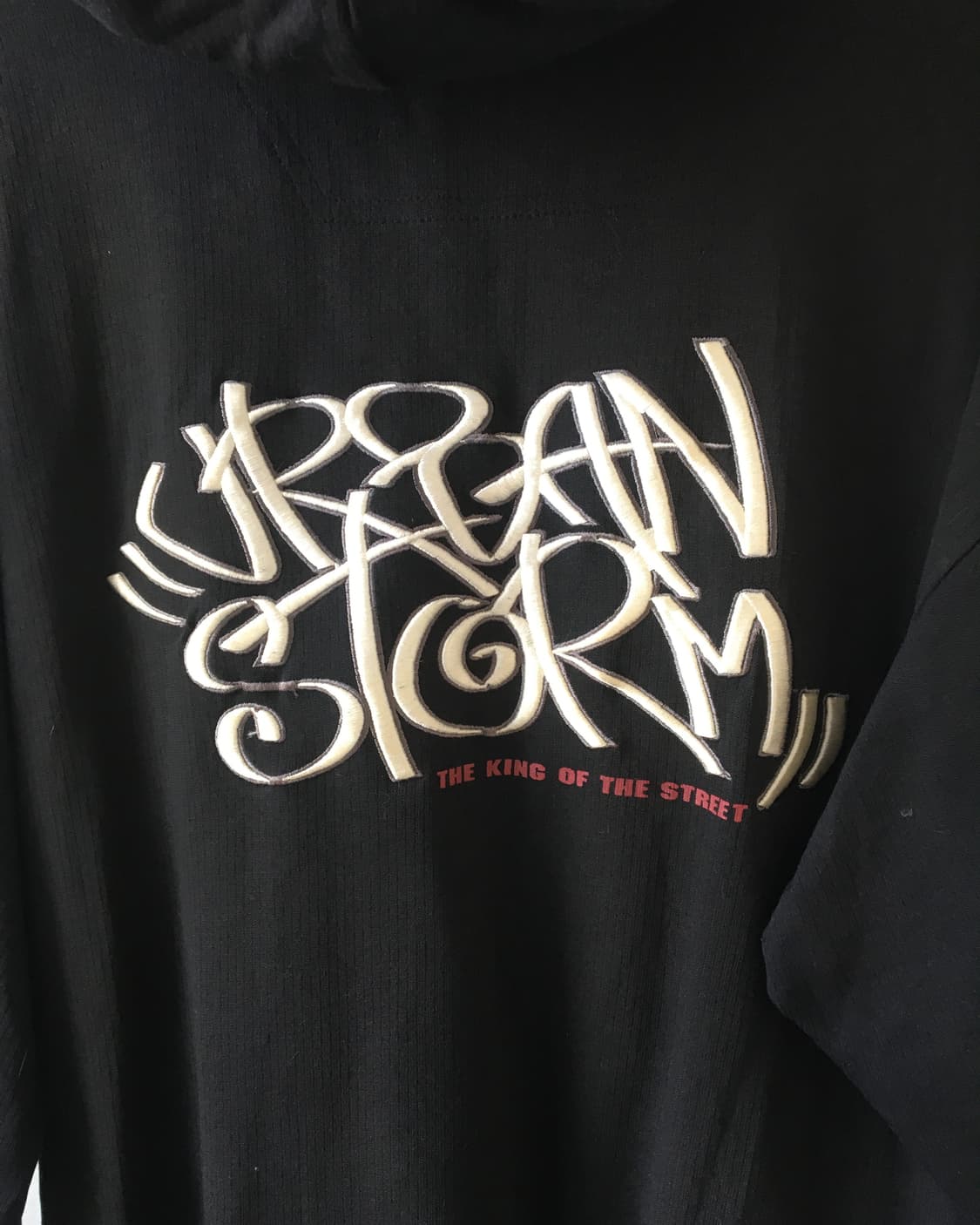 Lettering point hood zip up 상품이미지4