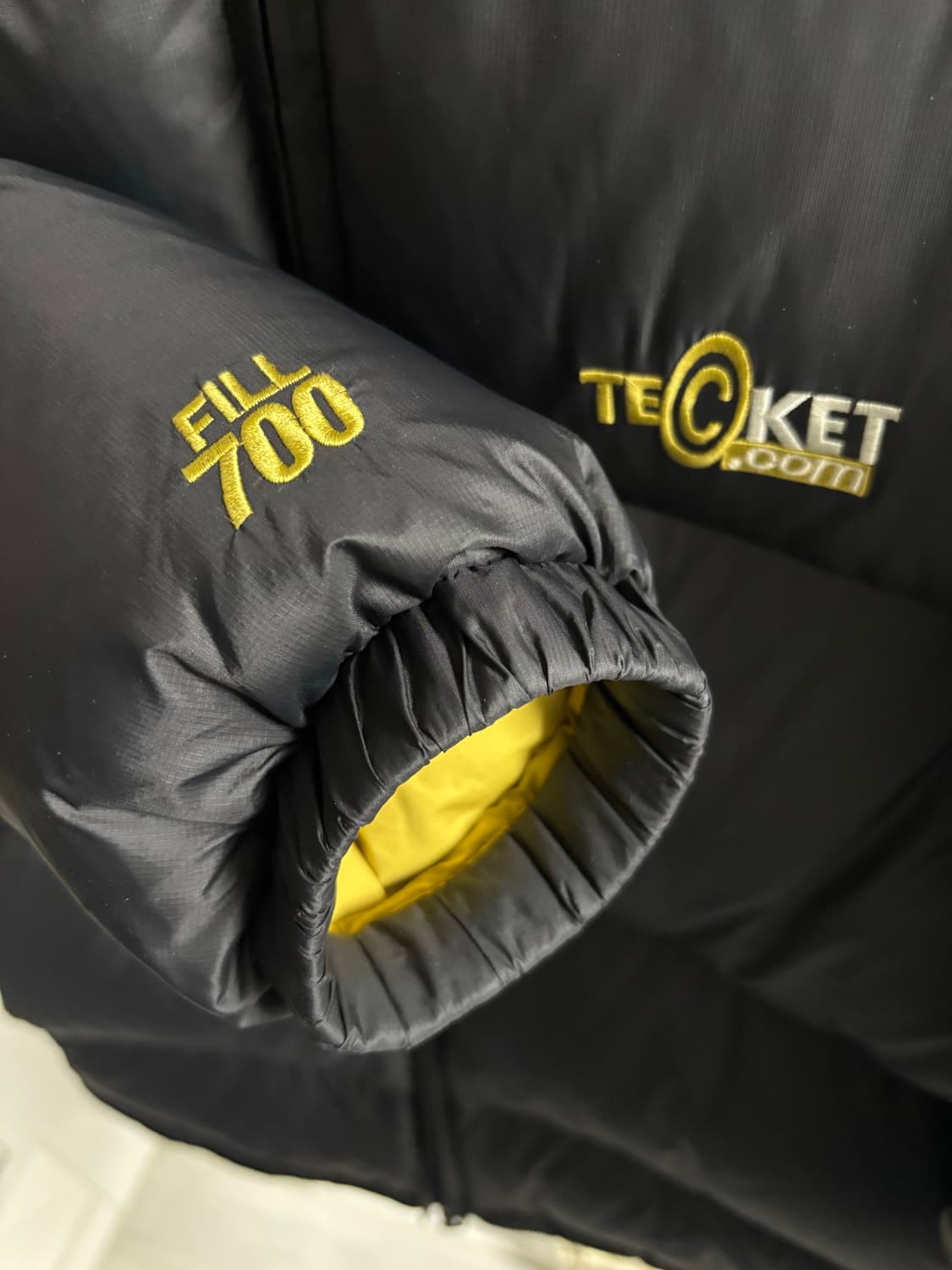 테켓 닷컴 패딩다운 BLACK (SIZE  : M) 상품이미지6