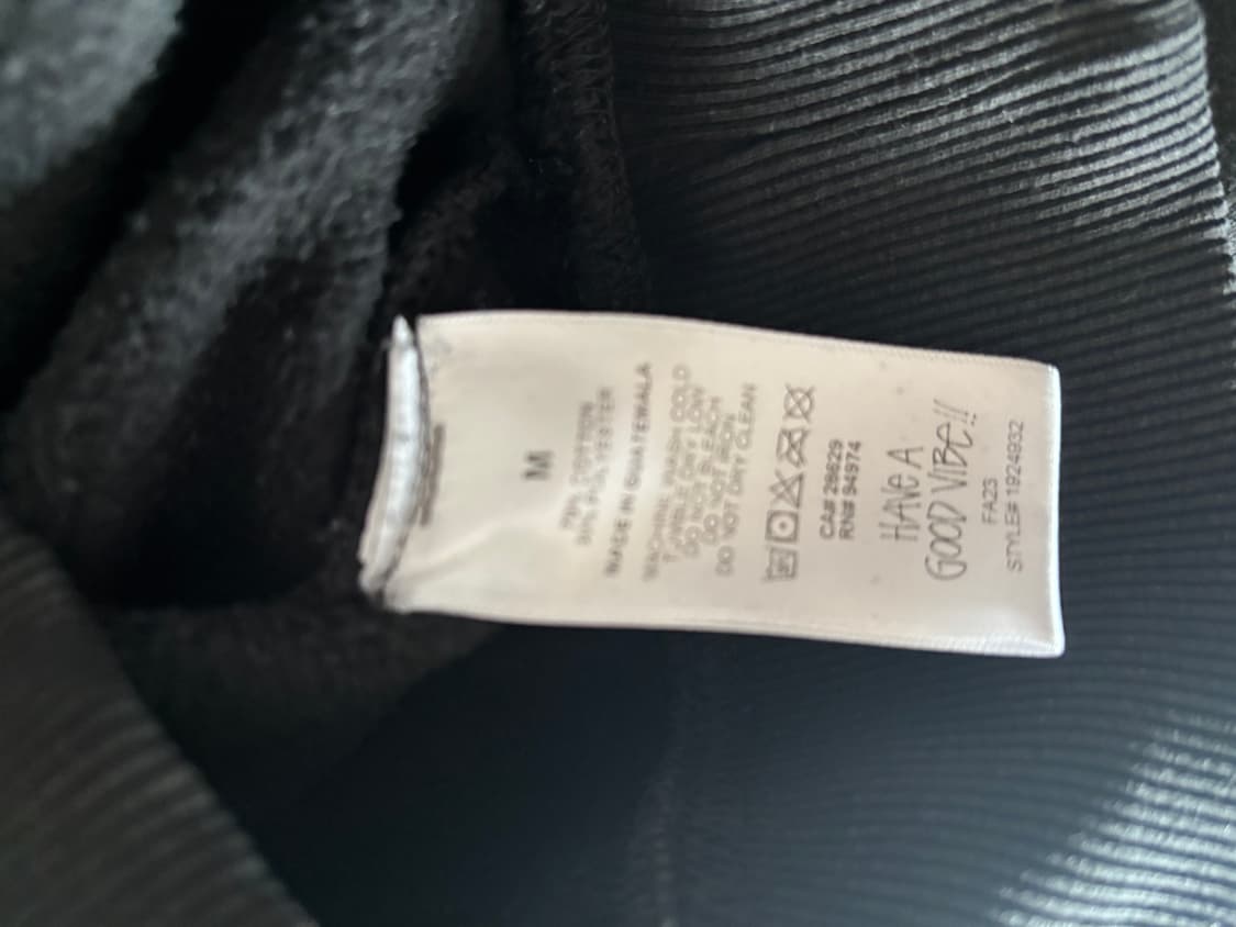 스투시 디지 스탁 후드 블랙 상품이미지5